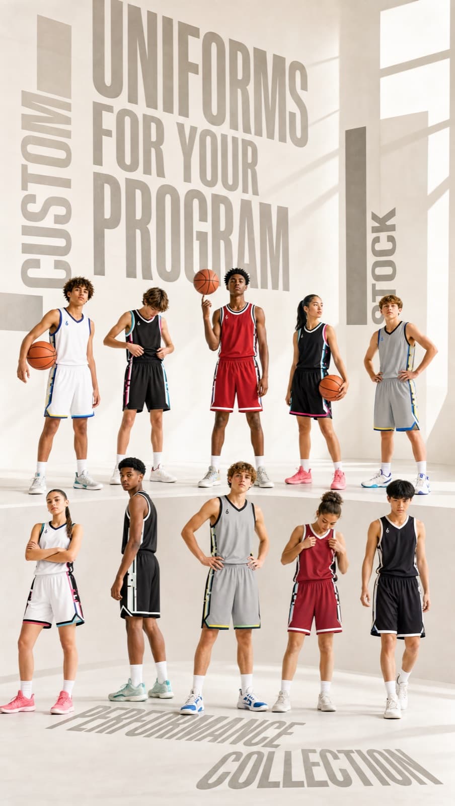 Ball in the 6 basketball uniform campaign