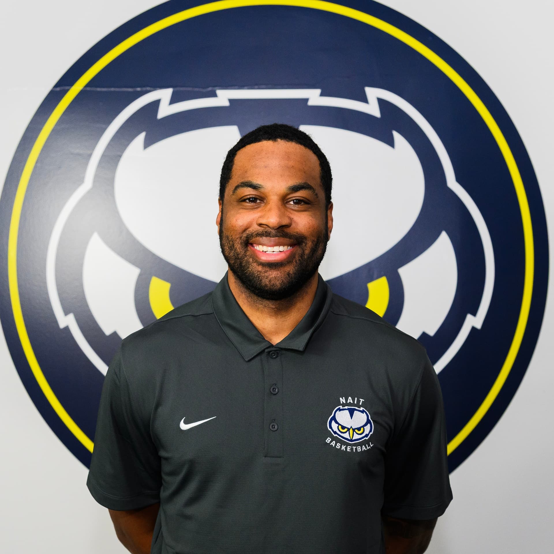 Adika Peter-McNeilly in a NAIT Ooks polo